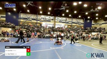 85 lbs Semifinal - BaJon Gunter, Prodigy Elite Wrestling vs Uriah Warfield, Oklahoma Wrestling Academy