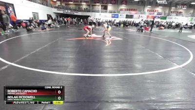 125 lbs Cons. Round 3 - Roberto Camacho, Friends University vs Nolan Mcdowell, Siena Heights University