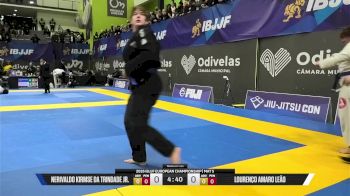 Lourenço Amaro Leão vs Nerivaldo Kirmse Da Trindade Jr. 2026 European Jiu-Jitsu IBJJF Championship
