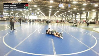 182 lbs Round Of 32 - Hudson Ascough, TN vs Samuel Aruwajoye, RI
