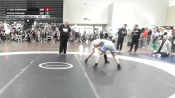141 lbs Rr Rnd 6 - Tyler Robinson, Washington Twp - MSC vs Dylan Collins, Estebuilt WC - MSC