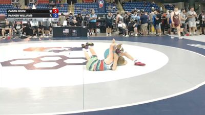 106 lbs Champ. Rd Of 16 - Caden Bock, Wisconsin vs Parker Williams, Florida