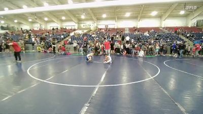 55 lbs Semifinal - Riley Duling, Charger Wrestling Club vs Amara Brown, Salt Flats Wrestling Club
