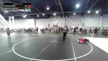 69 lbs Quarterfinal - Bryan Alvarez, Juggernaut WC vs Brantley Druffel, Palouse Elite Wrestling