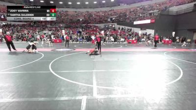 65 lbs Cons. Round 4 - Zoey Vavrina, Wisconsin Rapids vs Tabitha Daleiden, Ringers