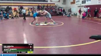 182 lbs Semifinal - Wyatt Roberts, North Kitsap vs Kai Urrutia, Bremerton