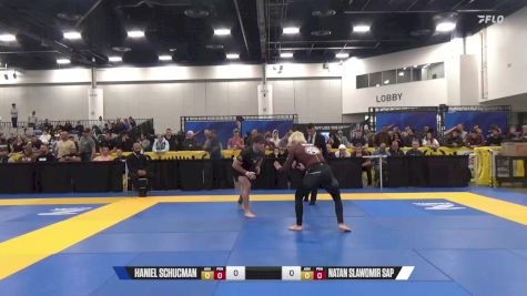 Natan Slawomir Sap vs Haniel Schucman 2024 World IBJJF Jiu-Jitsu No-Gi Championship