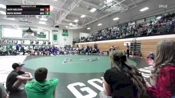 150 lbs Quarterfinals (8 Team) - Seth Borns, Watertown vs Jack Nelson, Brandon Valley