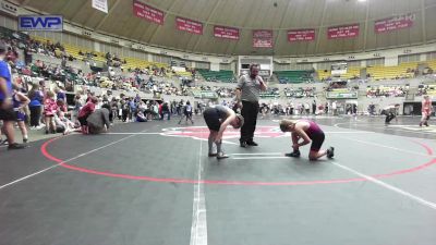 75 lbs Round Of 16 - Eli Benz, Benton Parks Youth Wrestling vs Isaac Kincannon, Team Conquer Wrestling