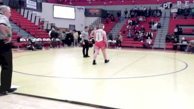 215 lbs 3rd Place - Matthew Mazowiecki, Mt. Pleasant vs Aris Haniotes, Quaker Valley