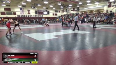 JV-30 lbs Semifinal - Jay Pickar, NH/TV vs Jayce Gaherty, Cedar Falls