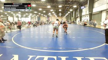 285 lbs Round Of 64 - Kameron Hazelett, Elite Athletic Club D.Z. vs Michael Danial, Illinois Menace