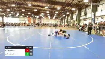 154 lbs Rr Rnd 2 - Guy Oelsner, Red Nose Wrestling Club vs Aidan Armbrust, Rampage