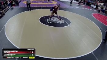 Cons. Round 2 - Jules Dudoit, Bellevue West vs Colton Jarecki, Columbus