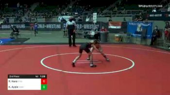 52 lbs Consolation - Ryan Hare, Stout vs Knox Ayala, Sebolt