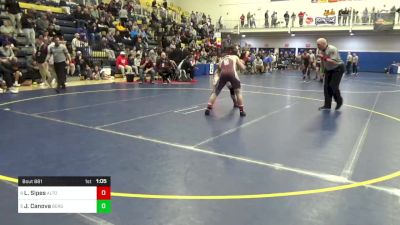 160 lbs Qtr-finals - Luke Sipes, Altoona vs Joseph Canova, Bergen Catholic-NJ