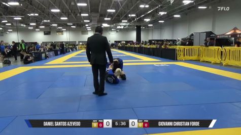 Giovanni Christian Forde vs Daniel Santos Azevedo 2026 Pan IBJJF Jiu-Jitsu No-Gi Championship