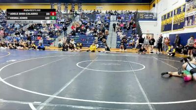 112 lbs Cons. Round 1 - Kenna Jones, Laurel Hs vs Adele Shih-Calabro, Seneca Valley Hs