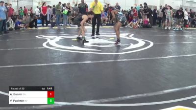 102-S Mats 1-5 3:00pm lbs Round Of 32 - Azariah Gervin, OH vs Vitalii Pushnin, NY