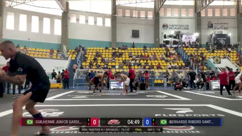 BERNARDO Ribeiro SANTANA vs Guilherme Junior Gardinalli 2025 ADCC Brazilian Nationals