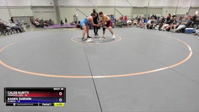 285 lbs Placement Matches (16 Team) - Caleb Kurtti, Minnesota Red vs Kaden Darwin, Florida