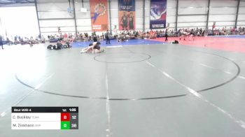 160 lbs Rr Rnd 1 - Cael Buckley, Team Chaos vs Matt Zinkhann, OMP Gold