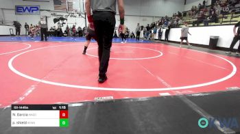 131-144 lbs Rr Rnd 2 - Noah Garcia, Wagoner Takedown Club vs Phillip Shield, Wyandotte Youth Wrestling