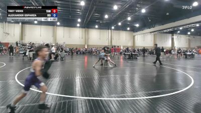 132 lbs Round Of 16 - Trey Viens, Team Barracuda vs Alexander Esparza, Okaloosa Wrestling Academy