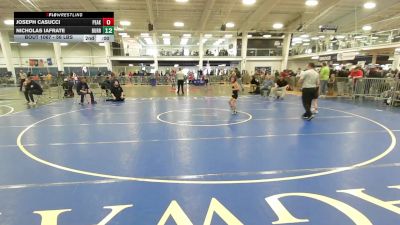 61 lbs Round Of 16 - Quentin Burns, Iron Faith WC vs Marlow Laskowski, Refinery WC