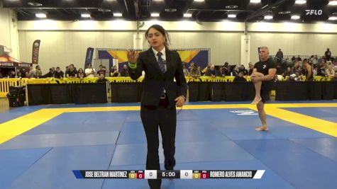 Romero Alves Amancio vs Jose Beltran Martinez 2024 World IBJJF Jiu-Jitsu No-Gi Championship