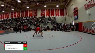 144 lbs Cons. Semi - Derrick Sievertsen, North Fork vs Jason Soto, Pueblo Centennial