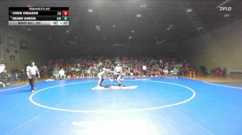 157 lbs 1st Place Match - Chris Creason, El Diamante vs Keanu Garcia, Garces Memorial