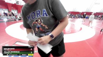 145 lbs Round 3 (6 Team) - Halley Lucking, Team Blue vs Sophia Paulson, Team Pink