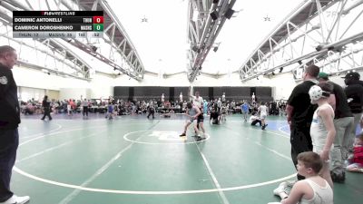 68 lbs Rr Rnd 1 - Dominic Antonelli, Thunderstruck K3 vs Cameron Doroshenko, Mat Assassins Blue