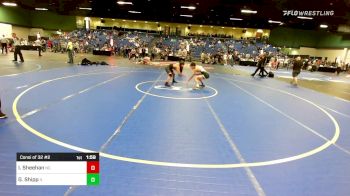 120 lbs Consi Of 32 #2 - Isaac Sheehan, NC vs Gauge Shipp, IL