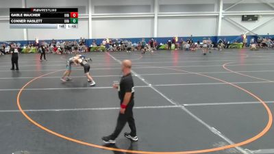 132 lbs Cons. Round 2 - Gable Majcher, Unattached vs Conner Haslett, Unattached