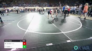 170 lbs Semifinal - Mason Turner, Hilldale Youth Wrestling Club vs Cash Coats, F-5 Grappling