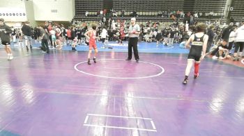 73 lbs Rr Rnd 2 - Cayden Comfort, CTWHALE Humpback - MSE vs Brock Taylor, TDWC Maniacs - MSE