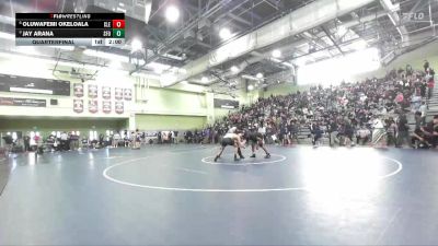 150 lbs Quarterfinal - Jay Arana, SAN FERNANDO vs Oluwafemi Okeloala, Cleveland