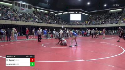 118 lbs Round Of 16 - Haji Saccoh, Newark vs Aidan Alvarez, Hagerstown