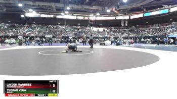 126 lbs Cons. Round 6 - Jayden Martinez, Hermiston Oregon vs Tristan Vega, Burley