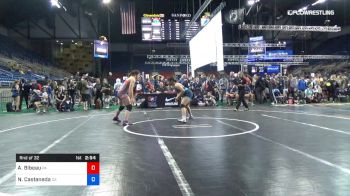 132 lbs Rnd Of 32 - Avia Bibeau, Pennsylvania vs Natalie Castaneda, California