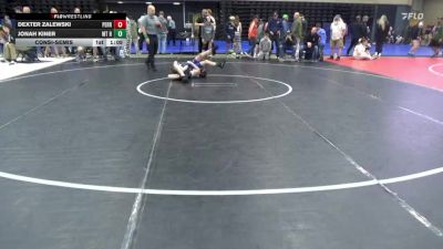 75 lbs Consolation - Dexter Zalewski, Perry vs Jonah Kiner, Mt Holly Springs