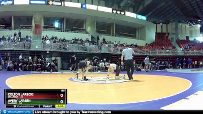 165 lbs Round 1 (4 Team) - Colton Jarecki, Columbus vs Avery Larsen, Hastings