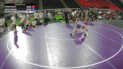 155 lbs Ethan Stock, Oregon 2 HS Boys vs Isaac Balden, Nevada 1 HS Boys