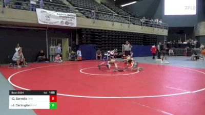 125 lbs Final - Dominic Barrella, Ridgefield, CT vs Jack Darlington, Centre Hall, PA