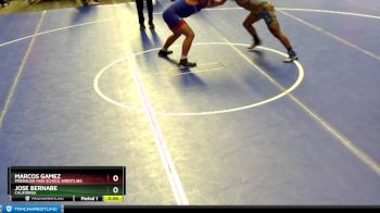 92 lbs Cons. Semi - Jose Bernabe, California vs Marcos Gamez, Firebaugh High School Wrestling