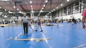 120 lbs 1 - Levi Vetter, EASTERN CAROLINA WRESTLING ACADEMY vs Tyler Gill, GROUND UP USA