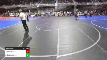 70 lbs Semifinal - Zane Espinosa, San Luis Valley WC vs James Garcia, Panhandle Wr Ac