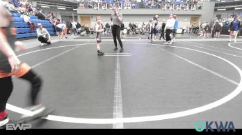 49 lbs Quarterfinal - Wyatt Noel, Cowboy Wrestling Club vs Willard Hoehn, Jacket Wrestling Club